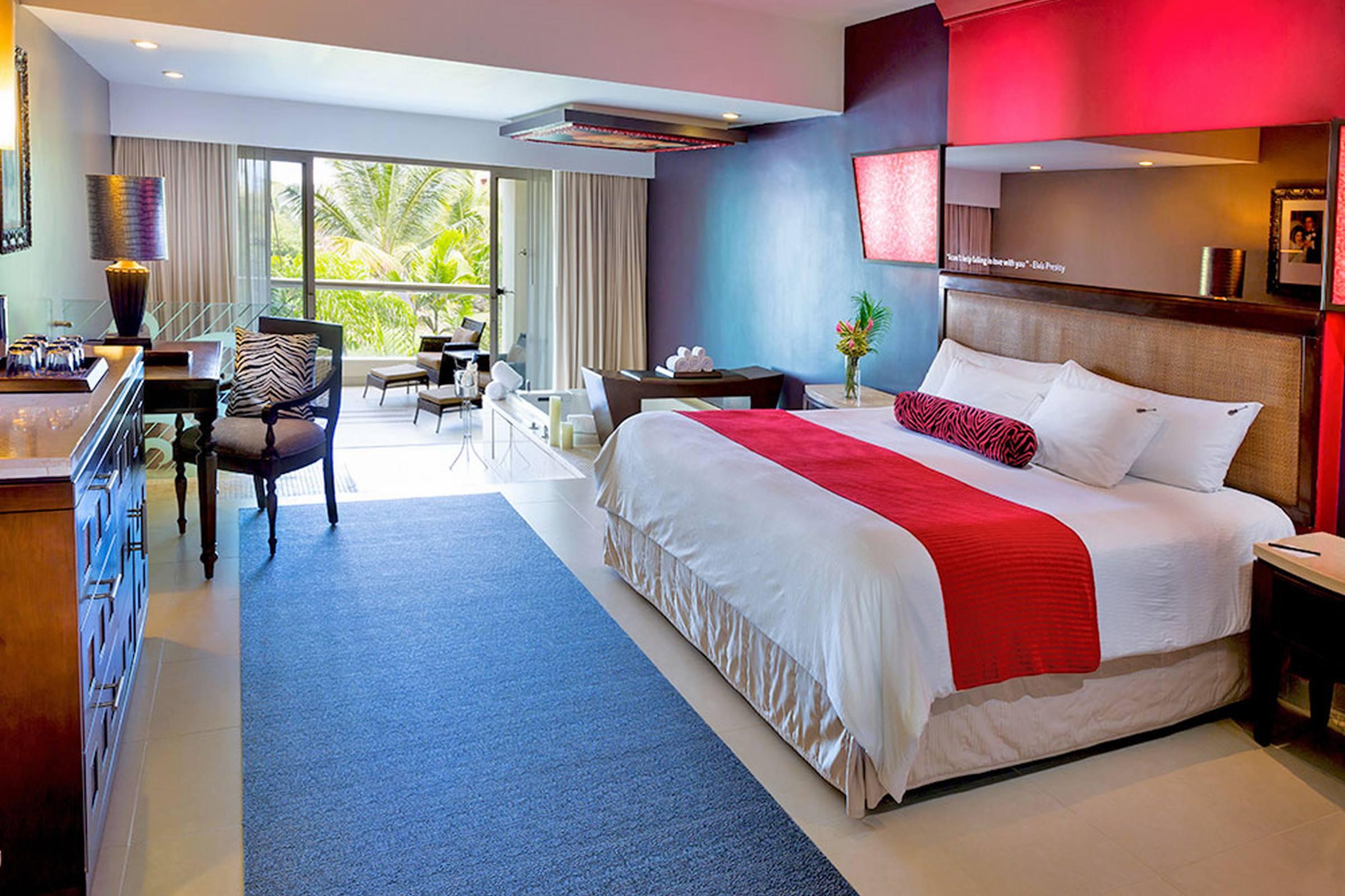 Hard Rock Hotel & Casino Punta Cana (Adults Only) Kültér fotó A room at the Hard Rock Hotel
